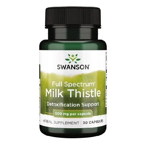 supp4u-24_supp4u-24_Swanson Milk Thistle 500mg 30 Kapsel