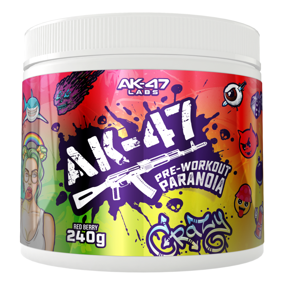 supp4u-24_supp4u-24_AK47 Labs Pre-Workout Paranoia - 240g