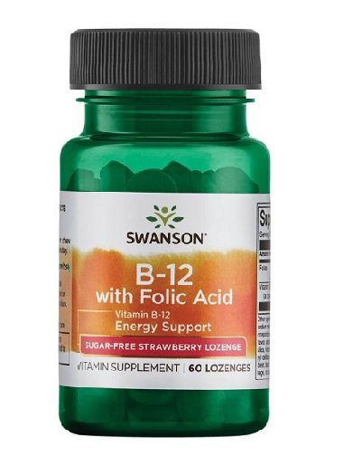 supp4u-24_supp4u-24_Swanson B-12 with Folic Acid 60 Tabl.