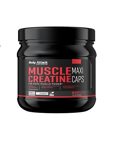 supp4u-24_supp4u-24_Body Attack Muscle Creatine (Creapure) 240 Caps